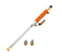 Palsmoother Idropulitrice Ad Alta Pressione Pistola Lavaggio Auto Ugello Multifunzione Regolabile Tubo in Alluminio Parti in Ottone Flusso Focalizzato E, Orange