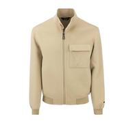 Paltò - Giacca in Lana Doppia con Zip - - Jackets - Uomo - Beige - L