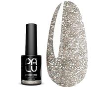 PALU Smalto UV Ibrido LAS VEGAS - Smalto semipermanente - Superficie liscia - Smalto semipermanente professionale - Durata fino a 3 settimane - Facile applicazione - 11 g - FGL2 - Argento