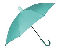 Palucart 1 ombrello salvagoccia che non bagna colore light blue con custodia in plastica tasto automatico azzurro turchese