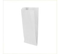 Palucart 1000 Sacchetti di Carta per Alimenti colore Bianco, misura 14x30 cm, Buste in carta Kraft per Trasporto di Cibi e Oggetti
