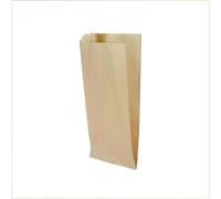 200 SACCHETTI CARTA PANE 40GR 17x38 CM AVANA PER ALIMENTI DOLCI FRUTTA PIZZA