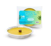 Palucart candela citronella giardino citronella alluminio 14 cm set da 10 pezzi giardinaggio antizanzare feste ed eventi