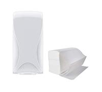 Palucart dispenser per carta igienica intercalata 01352 + 9000 pezzi carta igienica interfogliata