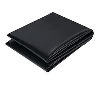 PALUDO Telo per Laghetto Nero in PVC, 2M X 3M Rivestimento per Laghetto in HDPE Resistente, Fodera Laghetto Flessibile per Piscina Giardino per Laghetti, Fontane, Giardini Acquatici e Cascate