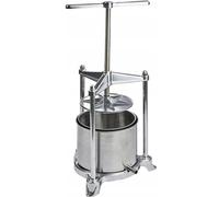 Torchietto manuale in alluminio, grande 5.5 lt-Palumbo - Colore: Grigio