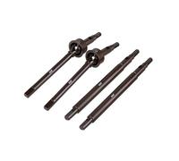 Palumma Albero di trasmissione CVD in metallo per TRX4M, in acciaio Assale anteriore Semiasse per Traxxas 1/18 TRX-4M RC Parti di aggiornamento per auto (albero di trasmissione CVD+giunto dogbone)