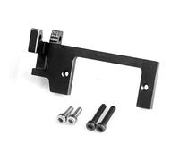 PALUMMA Cambio Servo Sterzo Staffa Per TAMIYA 1/14 RC Shift Metal Aggiornamento Parti per TAMIYA 1/14 RC Accessori Auto (nero)