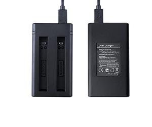 Palumma Caricabatteria per Insta360 uno X2 Panoramica Camera Caricabatteria Caricabatteria, Action Camera USB Rapida Carica Hub con Cavo di Ricarica