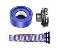 Palumma Coperchio posteriore motore Replacemnet per aspirapolvere Dyson V7 V8, coperchio posteriore motore + filtro posteriore + filtro pre filtro filtro aspirapolvere (posteriore+pre)