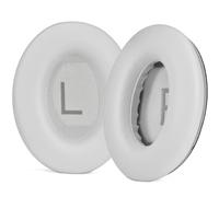 Palumma Cuscinetti auricolari di ricambio per cuffie Bose QC45 QC35 QuietComfort 45, in pelle proteica, cuscinetti auricolari di ricambio per Bose QC45 QC35 QuietComfort 45, bianco