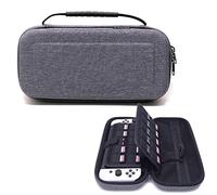 Palumma Custodia da trasporto compatibile con Nintendo Switch OLED Game Console Case per grande spazio di archiviazione per slot per carte di gioco e altri accessori