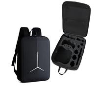 PALUMMA Custodia portatile per DJI AVATA zaino impermeabile antiurto custodia rigida per DJI Avata Goggles 2 FPV Flying Glasses & Drone Carry Case/zaino rigido (nylon), Nero , Compatto