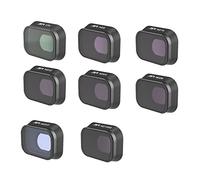 Palumma Mini 3 Pro Kit di filtri per obiettivi, CPL ND8 ND16 ND32 ND64 ND256 ND1000 Anti-luce danno fotocamera kit filtro obiettivo per DJI Mini 3 Pro Drone accessori (8 pezzi)