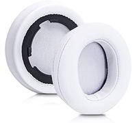 Palumma Paww WaveSound 3 cuscinetti auricolari di ricambio in pelle proteica per cuffie JPaww WaveSound 3 auricolari senza fili, cuscinetti auricolari/auricolari (bianco)