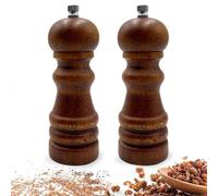 Paluplus 2 Macina Sale e Pepe Manuale in Legno, Misura 5x14,5 cm, Macinapepe con Rotore a Grana Regolabile, Design Elegante e Funzionale, Dosatore per Pepe, Sale, Spezie, Erbe -2375C