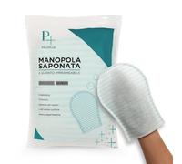 PALUPLUS 20 Manopole Saponate Monouso in TNT, Misura 17,2x24,2 cm, Spugna con sapone a PH neutro profumato, Interno impermeabile, Guanto Presaponato per pulizia e igiene corpo -6266F-0,28