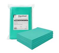 Paluplus 30 Lenzuoli Medici Monouso di colore Verde, Misura 90x240 cm, lenzuolini Non Sterili in SMS 17gsm ideali per Lettini, Emergenze, Primo Soccorso, Uso Medico e Sanitario -8505F-1,36