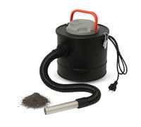 Paluplus Aspiracenere con Funzione Soffiante, Aspiratore con Filtro HEPA, Tubo da 80 cm e Bocchetta in Alluminio da 23 cm, per Pulizia Camini, Stufe a Pellet e BBQ, Potenza 600W -098M -3,13 (10 Litri)