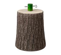 PALUPLUS Base Tronco per Albero di Natale in Vetroresina, Diametro 32 cm e Altezza 34 cm, Supporto Realistico Adatto per Alberi Fino a 180 cm, Decorazioni e Addobbi Natalizi -2731C -4,5