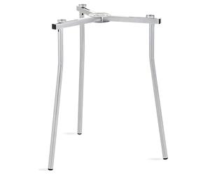 PALUPLUS Cavalletto Treppiede Regolabile per Paella, Misura 50x50x70 cm, Supporto Pieghevole per Bruciatore in Metallo Zincato, Gommini Antiscivolo, adatto per Esterno -042F-3,5