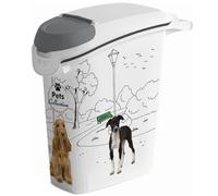 PALUPLUS Contenitore per Crocchette per Cani, misura 23x51x50 cm, Porta crocchette con Coperchio, Chiusura Ermetica Antiodore, per Cibo Secco, Capacità 23 Litri -782C (10 kg)