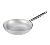 PALUPLUS Padella Svasata Alta in Alluminio, Altezza 6,5 cm, Pentola Professionale Antiaderente con Manico in Acciaio Inox, Spessore 3 mm, Made Italy -042 (Diametro 32 cm)