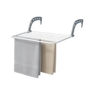 PALUPLUS Stendibiancheria da Termosifone e Balcone, Misura 65x53x20 cm, 7 Fili con Lunghezza di Stenditura 5 Metri, Stendino da appendere con Bracci Regolabili e Struttura in Metallo -612F -2