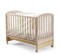 Paluplus Zanzariera per Culla Rettangolare Bianca, Misura 160x89x78 cm, Tenda Universale con Elastico per Lettino Culletta, Rete Anti Zanzare, Insetti, Mosche -3207