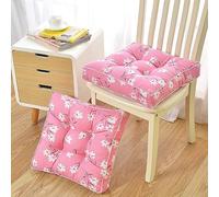 PALVIT 2 Pezzi Cuscini per Sedile per Sedia da Pranzo Divano Poltrona, Set da 2 50x50cm Cuscino per Sedia Morbido Trapuntato per Cucina Soggiorno Interni, Comodi Cuscini per Sedile da Giardino Esterno