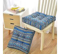 PALVIT 2 pezzi di cuscini per sedia da pranzo, divano, poltrona, 50 x 50 cm, 2 pezzi, morbidi, trapuntati, cuscini per sedia per interni, cucina, soggiorno, comodi cuscini da esterno