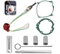 Palwin 9 Pezzi Kit di Riparazione Candelette a Incandescenza, 12V 2KW 5KW 8KW Kit di Manutenzione Riscaldatore da Parcheggio, Candeletta di Accensione per Riscaldamento Ad Aria, Parcheggio, Auto