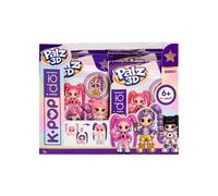 Palz 3d k-pop idol pack 1 assortito - mini figures collezionabili articolate mix & match (6+1) con dettagli speciali