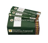 Pamai Pai® Bastoncini di incenso, 180 g, Golden Nag Champa, colore verde