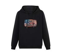 Pamanduo Best of Dave Dudley American Pride Country Music Concert Fan Cotton Pullover Long Sleeve Hoody Sweatshirts Black XXL