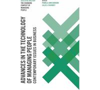Pamela Ann Gordo Advances in the Technology of Managing Peopl (Copertina rigida)