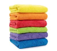 PAMEX Panni pulizia cucina riutilizzabili stracci vetri resistenti vetri panni microfibra ad alta assorbimento panni cucina panno microfibra panno microfibra 12 pezzi 40 x 38 cm colori assortiti