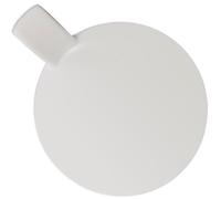 Pami mini vassoio rotondo set 6 bianco melamina 8,2x3,8 cm