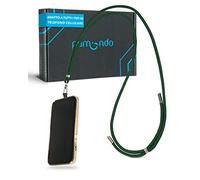pamindo collana per cellulare pratica collana per cellulare - collana per smartphone con inserto - collana universale per cellulare - verde