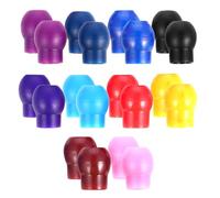 PAMINGONO 10 paia Auricolari Sostitutivi per Stetoscopio in PVC Sicuro Protezione Comfort Orecchie da Freddo Vari per Uso Quotidiano in Ospedale e Clinica Colore Casuale Colore Casuale