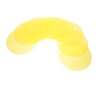 PAMINGONO 10 Pezzi Pellicola Filtrante per Luce Calda 10 Pezzi, Fogli Autoadesivi Rotondi 12 Cm per Diffusore Luce Led, Filtro Gel Colorato per Illuminazione Ambientale in Camera e Soggiorno