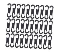 PAMINGONO 100 Pezzi Ganci per Coprisedili Auto Accessori per Sedili Auto in Plastica Fissaggio per Coprisedili Auto per Interni Auto