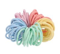 PAMINGONO 120 Pezzi Elastici per Chioma senza Cuciture per Bambine, Fascia Chioma Confortevole e Resistente, Elastici Colorati per Code di Cavallo, Accessori per Uso Quotidiano