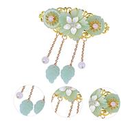 PAMINGONO 1Pc Di Tornante Clip Copricapo Decorazioni Per Intrattenimento Musiche E Canzoni Clip Di Barrette Per Le Ragazze Cinese Nappa Clip Di Decorazione Dei