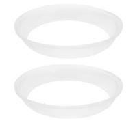 PAMINGONO 2 Pezzi Copertura Protettiva per Macchina Zucchero Filato in Plastica Leggera, Accessorio Sicurezza per Dispenser Zucchero da Interno, Protezione Anti-rovesciamento per Uso