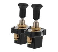 PAMINGONO 2 pezzi Interruttore Tirante per Fari per Camion Pulsante Tiro Singolo Resistente e Facile da Usare Compatibile con Motori e Impianti Elettrici Veicolari