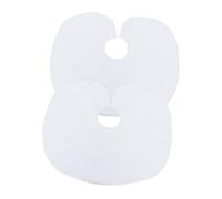 PAMINGONO 2 Pz grembiule professionale colorante per corta lava mantello per il trucco das impermeabile grembiule per tagliare i bianca