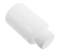 PAMINGONO 20 Bottiglie di Plastica Bianche da 120ml con Tappo a Vite Sicuro, Contenitori Compatti per Pillole e Polveri, per Viaggio e Stoccaggio