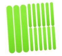 PAMINGONO 25 Pezzi spatola forniture per uffici medici Strumenti di miscelazione degli esperimenti raschietto orale spatole abbassalingua pulisci-lingua spatole mediche plastica Verde