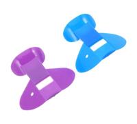 PAMINGONO 2pezzi Fischietto Musicale per Addestramento del Flauto Nasale in Plastica per Controllo del Passaggio Nasale e Fischietto per Allenamento Muscoli Orali Portatile per Ragazzo